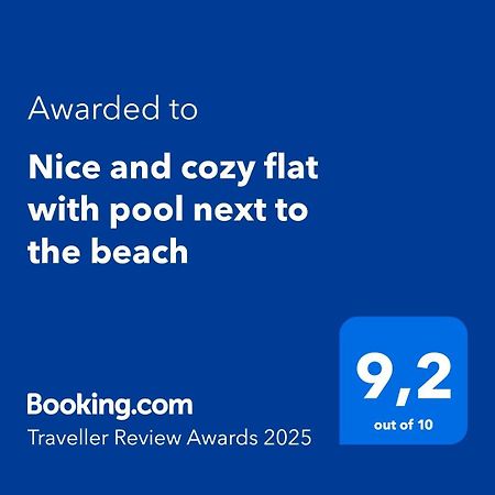 Nice And Cozy Flat With Pool Next To The Beach El Albir Zewnętrze zdjęcie